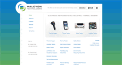 Desktop Screenshot of halcyon-india.com